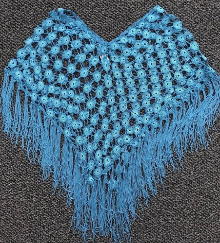 New hand crochet - hand, poncho